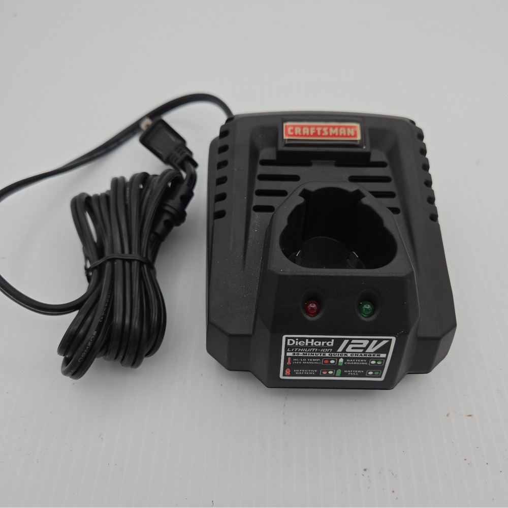 OEM Craftsman 320.10006 DieHard Nextec 12V Lithium Ion Battery Charger - TESTED